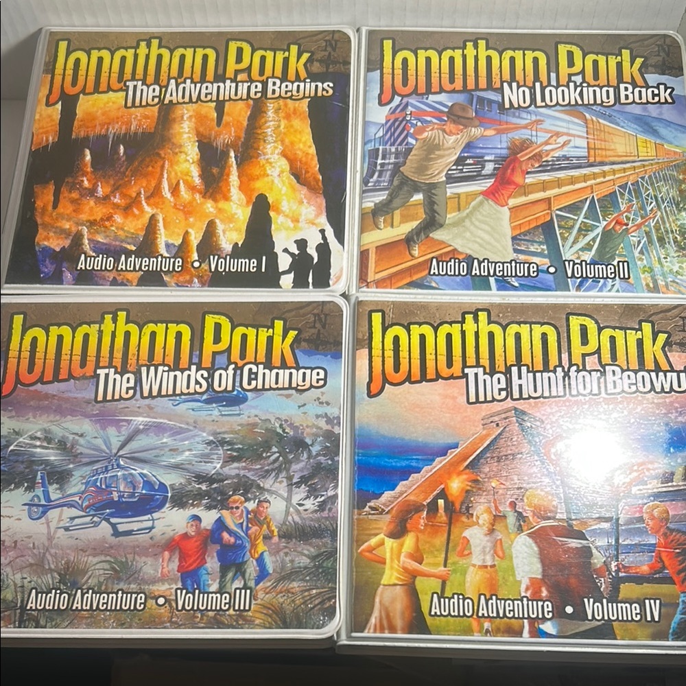 Jonathan Park Audio Adventure Series (6) Volumes